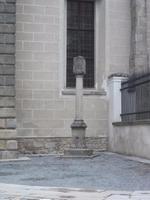 Wallfahrtssäule an der Gottesmutterkirche in Telc