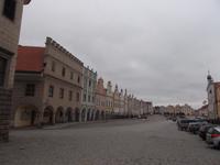 historischer Marktplatz in Telc