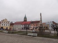 historischer Marktplatz in Telc