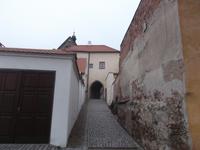 Eingang zur Burg von Trebic