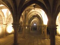 Krypta der Basilika von Trebic