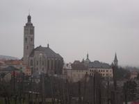 Blick auf Stadtkirche und 