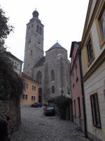 Blick zur Stadtkirche von Kutná Hora