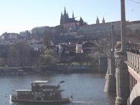 Blick zum Hradschin, der Prager Burg