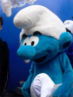 schlumpfiger Besuch in Prag