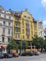 Prag, am Wenzelsplatz