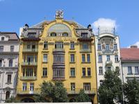 Prag, am Wenzelsplatz