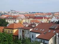 Blick von Vysegrad zum Hradschin