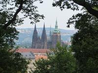 Hradschin vom Petrin aus