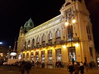 Gemeindehaus in Prag bei Nacht