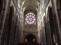 schönes Rosettenfenster