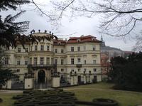 die deutsche Bootschaft mit dem berühmten Balkon