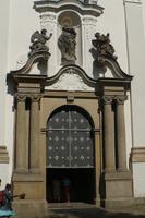Strahov Kirche Mariä Himmelfahrt Eingang