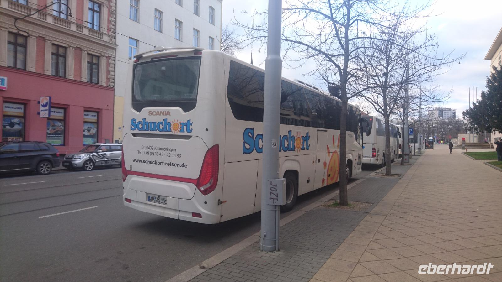 Parkplatz am Nationaltheater Brünn
