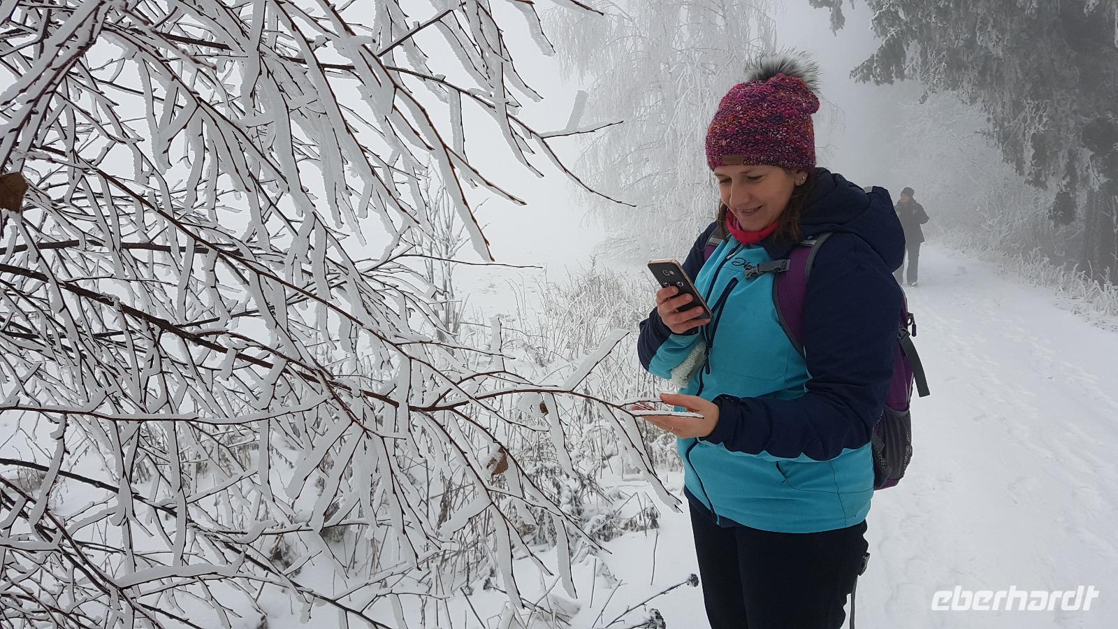 Tschechische Republik, Riesengebirge, Janske Lazne, Winterwanderung