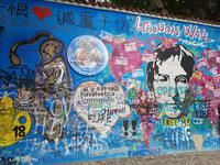 Städtereise Prag - Kleinseite mit John Lennon Gedenkmauer