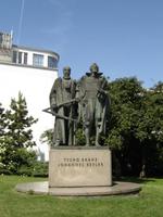 die berühmten Astronomen Brahe und Kepler