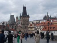 DSCN6924.JPG   Karlsbrücke , Blick zur Kleinseite