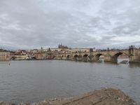 Prag karlsbrücke und Burg