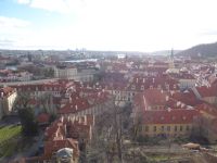 Prager Burg Blick auf Kleinseite