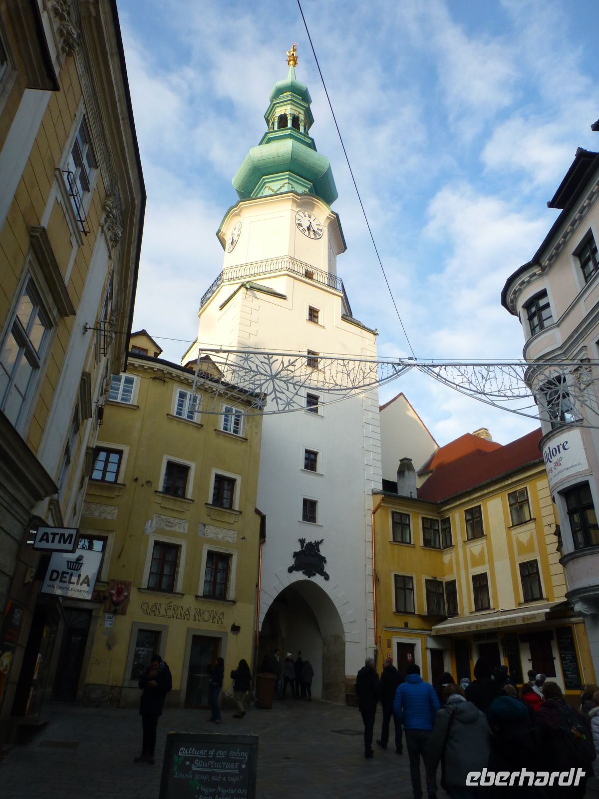 Eins der letzten noch erhaltenen Stadttore von Bratislava