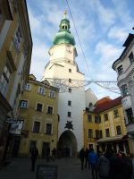 Eins der letzten noch erhaltenen Stadttore von Bratislava