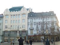 Großstadtflair auf der anderen Seite des Marktplatzes