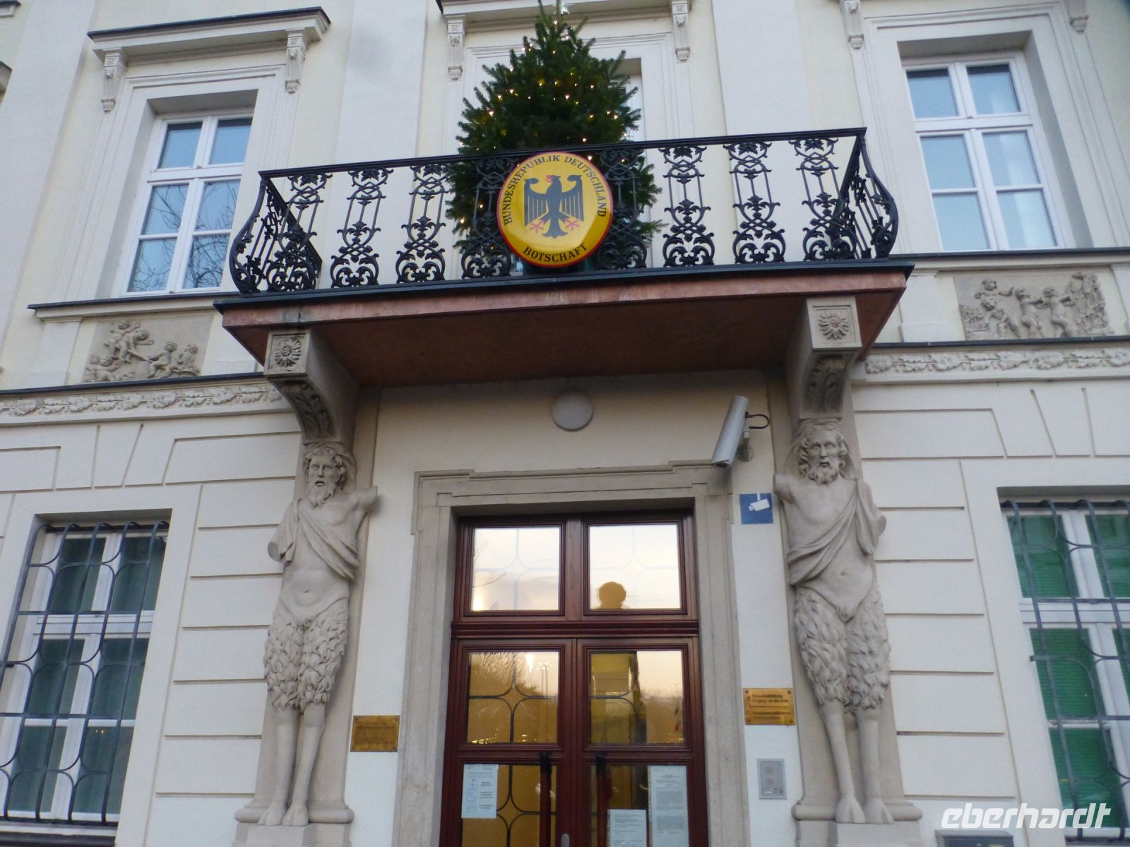 Die deutsche Botschaft in der Hauptstadt der Slowakei