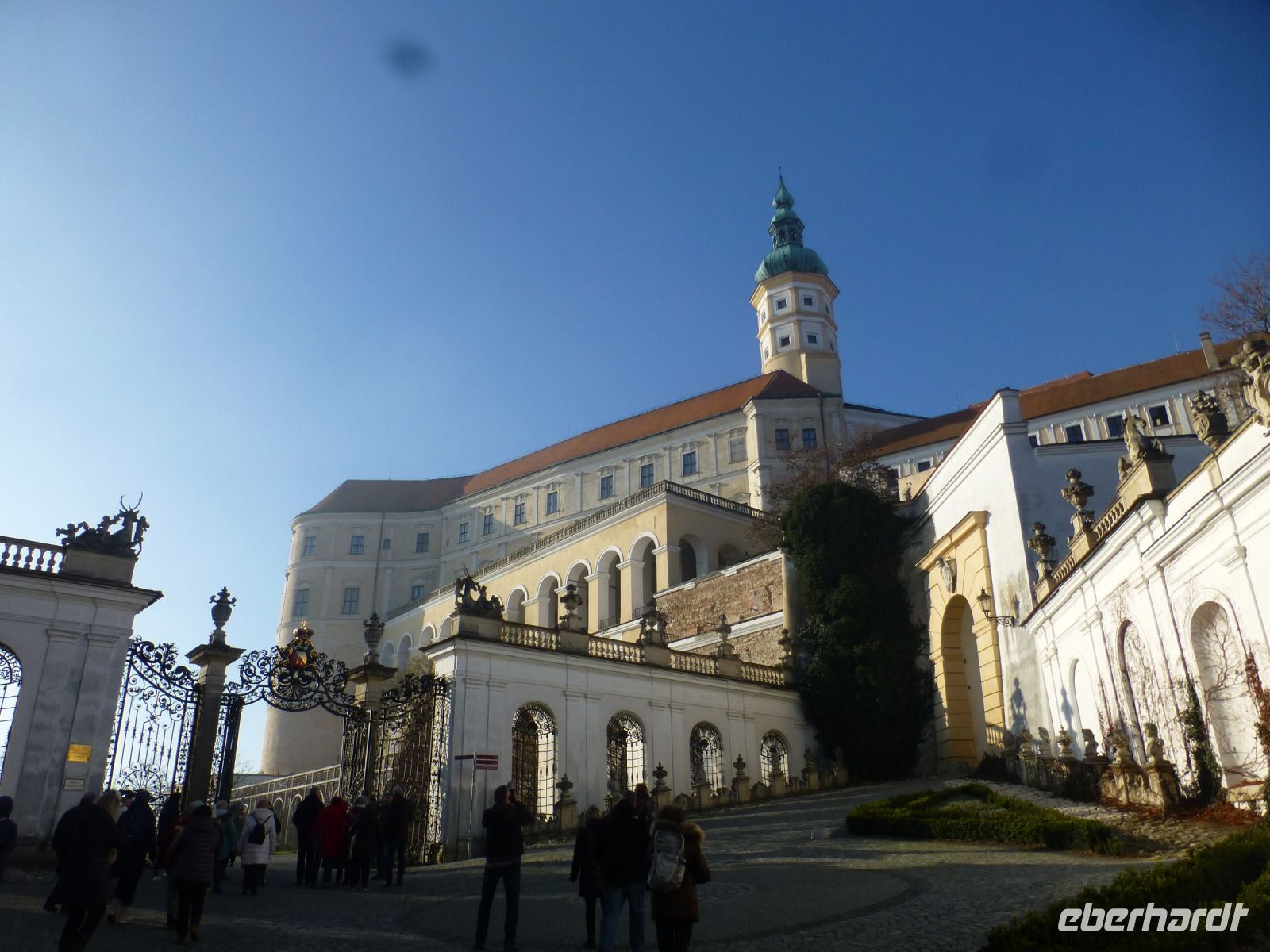 Das Schloss im Mikulov gehörte den Liechtensteins.