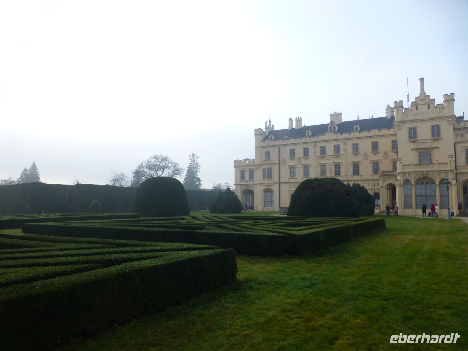 Der Tudorstil war damals en vogue.