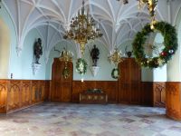 Die Eingangs– und Empfangshalle