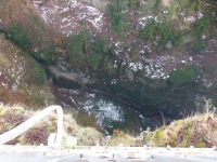 Die Macocha-Schlucht von oben betrachtet