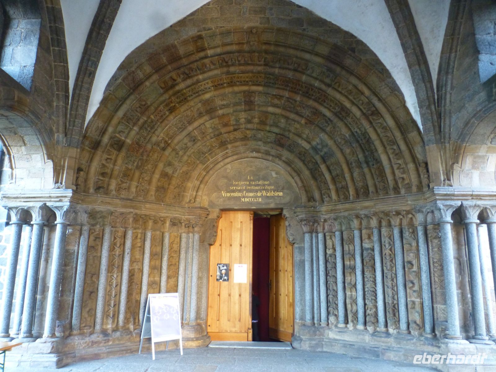 Der wunderbare Portikus …