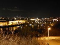 Blick vom Letna Park über die Moldaumetropole