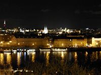 Blick vom Letna Park auf die Tyen-Kirche am Altstädter Ring