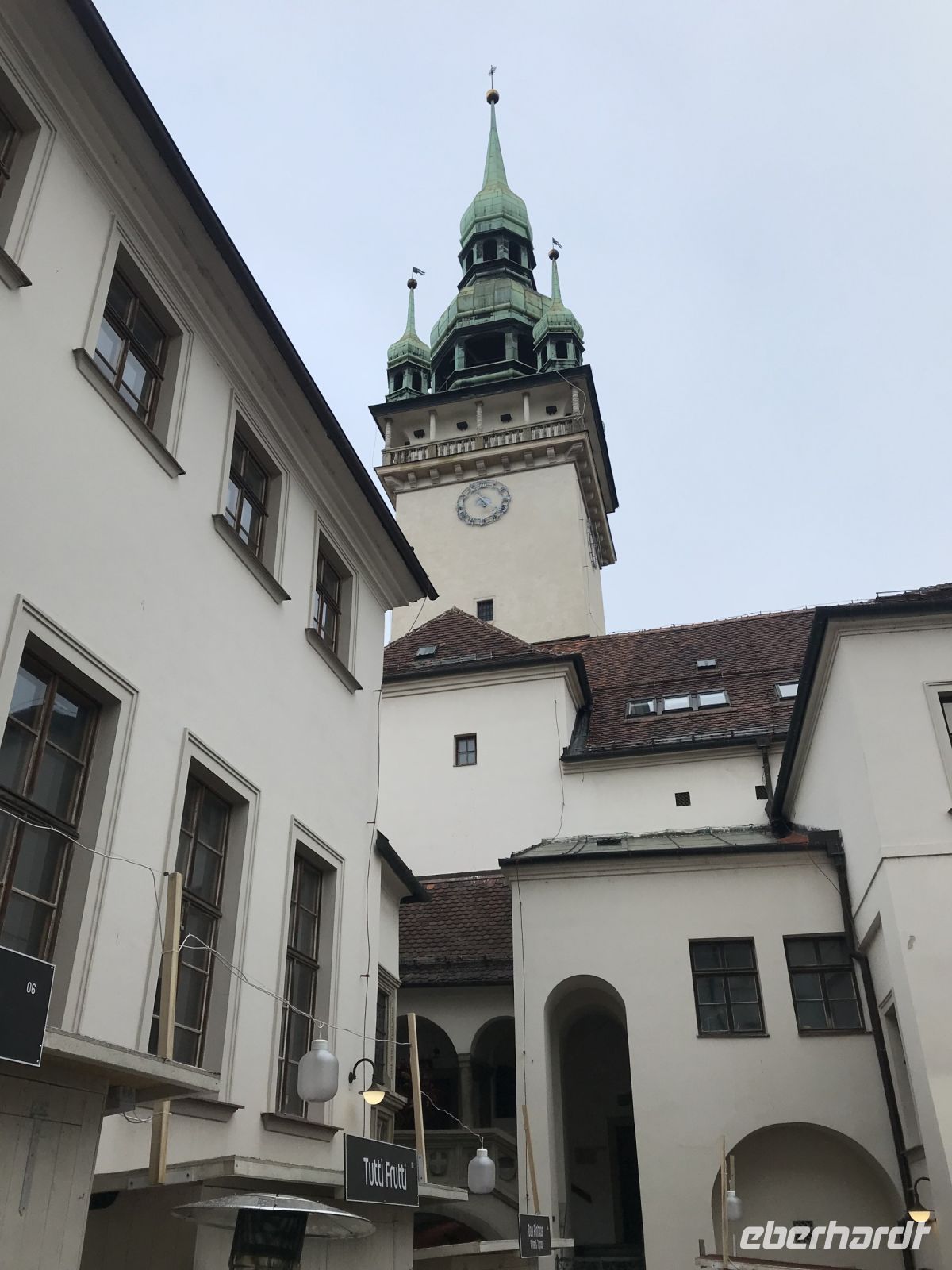 das Alte Rathaus in Brünn