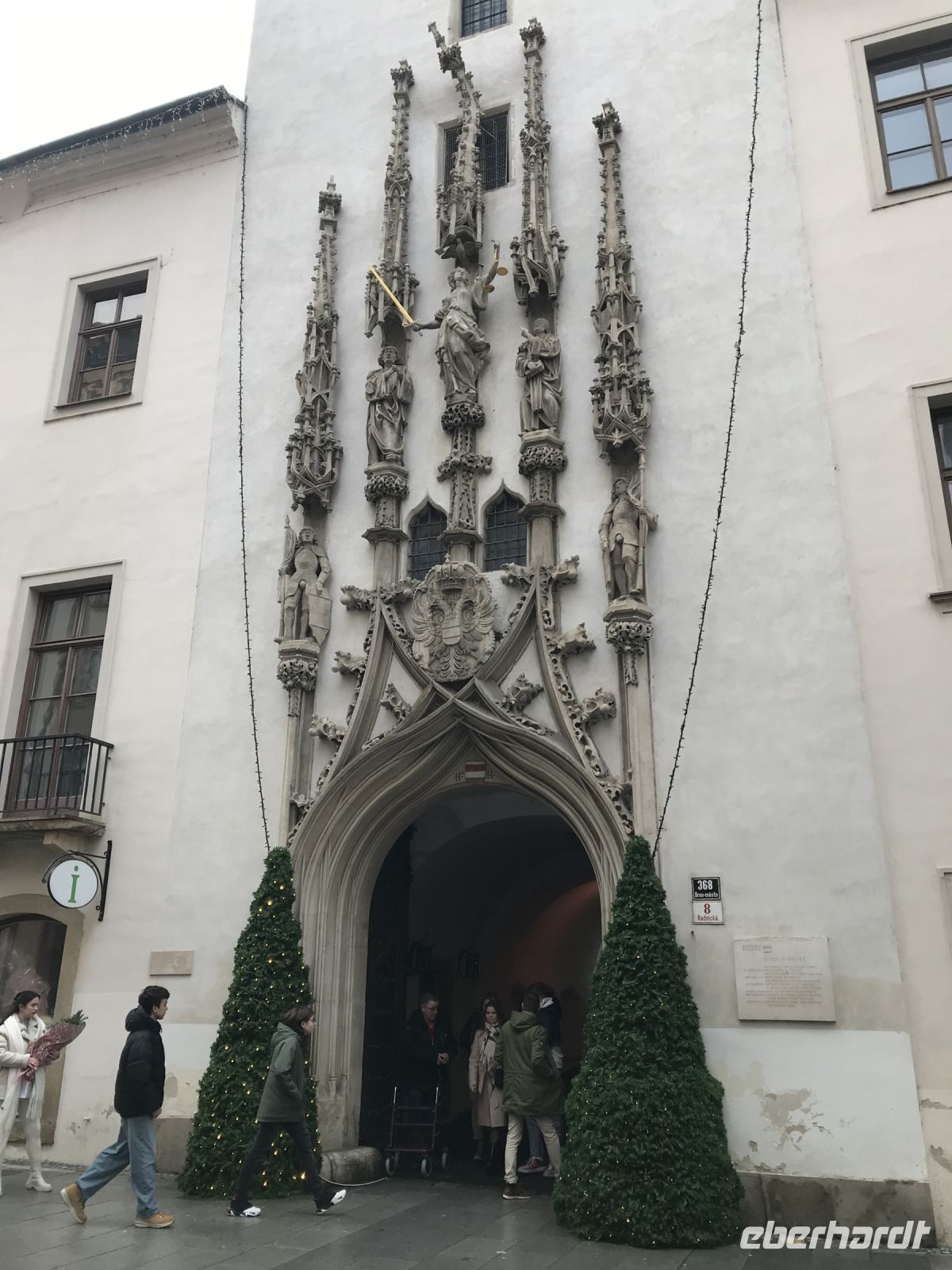 Rückseite des Alten Rathaus