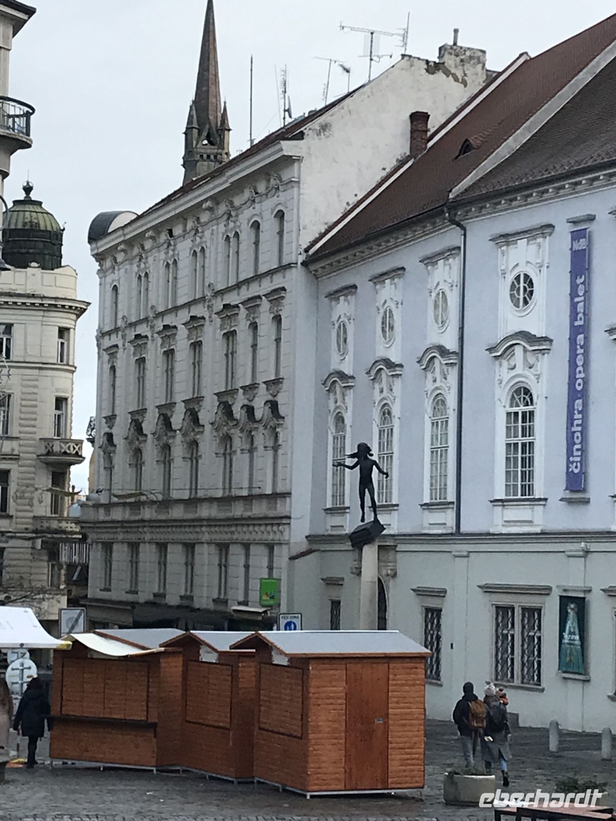 Denkmal: Mozart  als Kind am Rande des Kohlmarktes