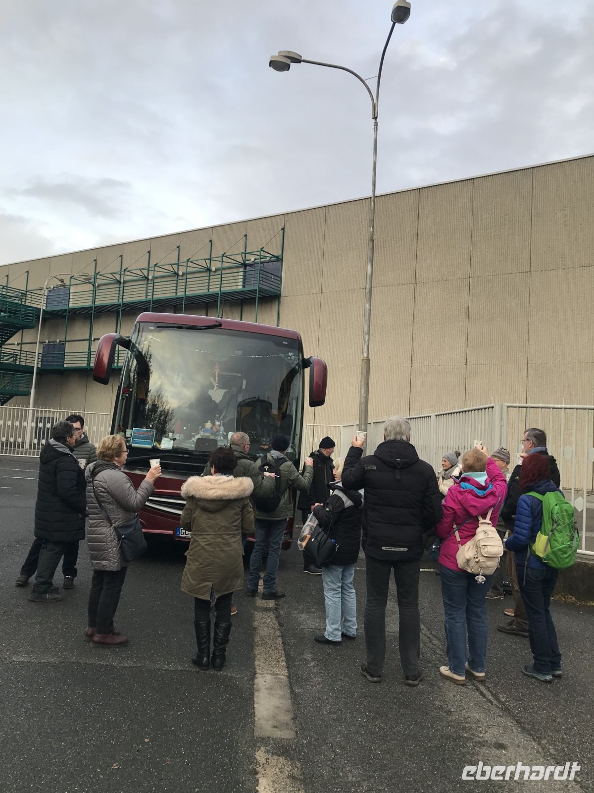 ein Glühwein mit oder ohne Schuh auf den Helligabend