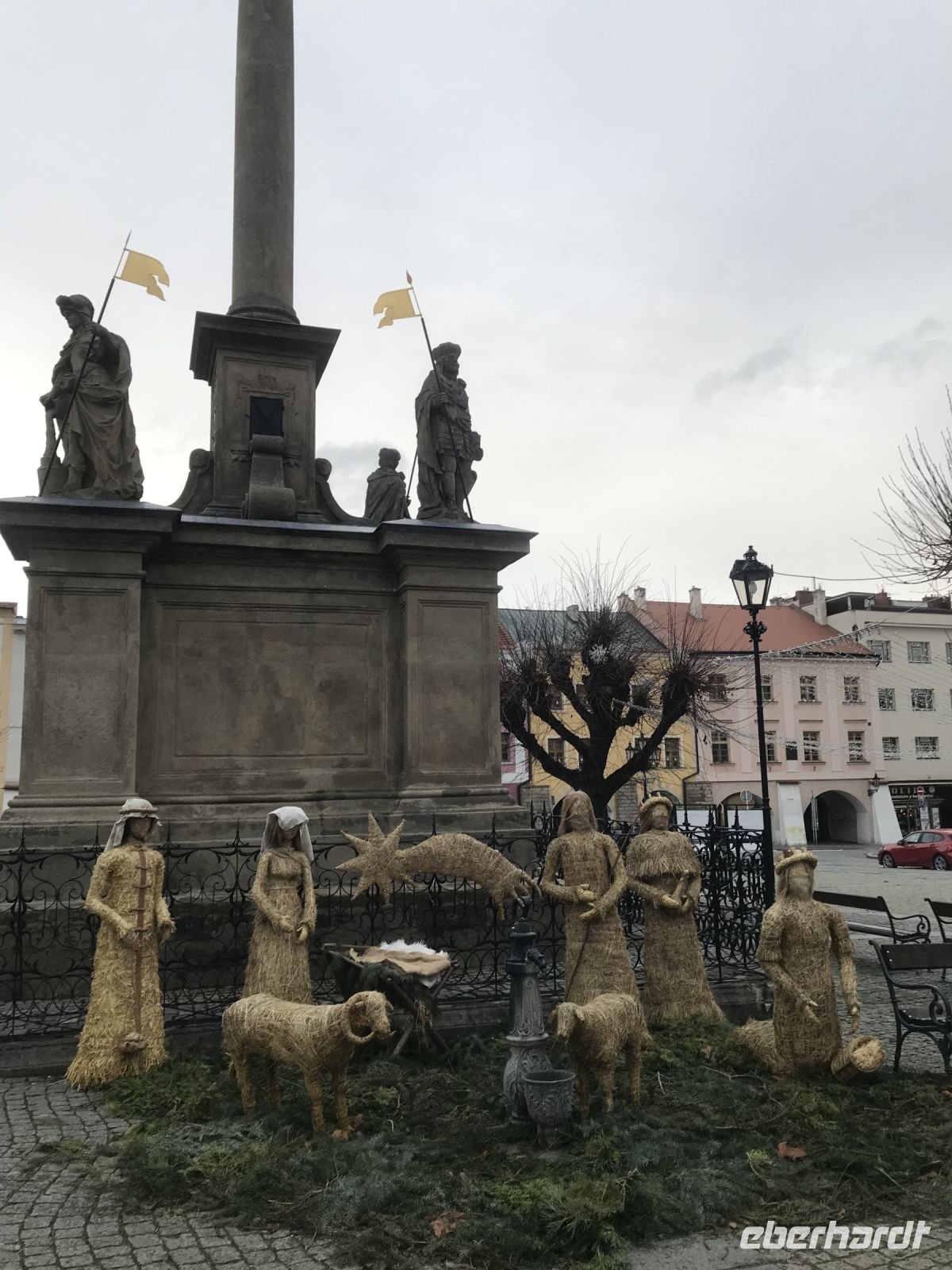 Krippe auf dem Marktplatz