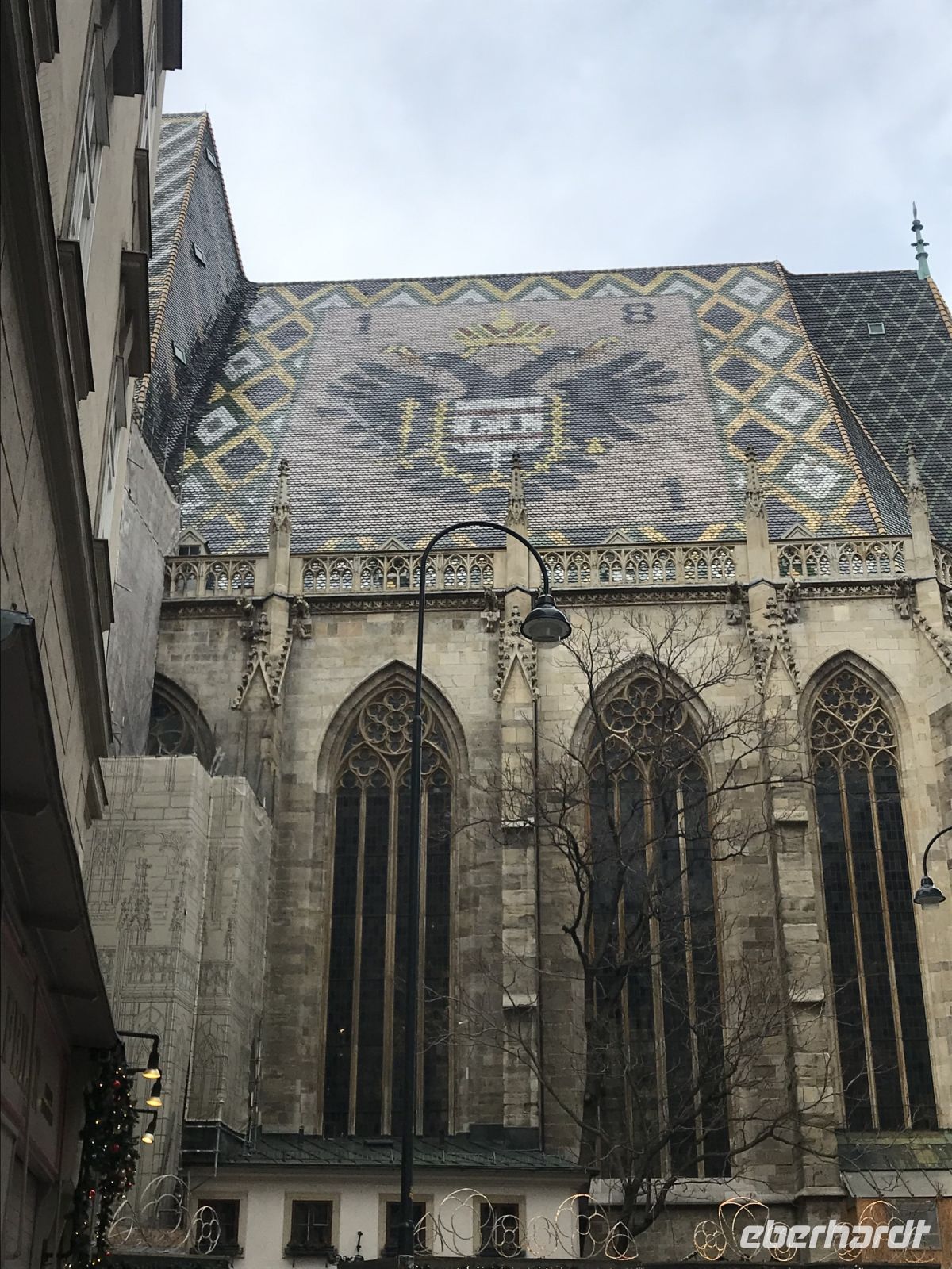 Blick auf das Domdach -Doppeladler