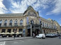 Jugendstilfassade des Gemeindehauses