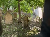 Blick auf den Jüdischen Friedhof