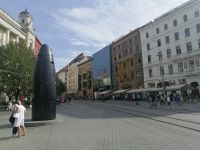 astronomische Uhr auf dem Námestí Svobody - Freiheitsplatz in Brünn