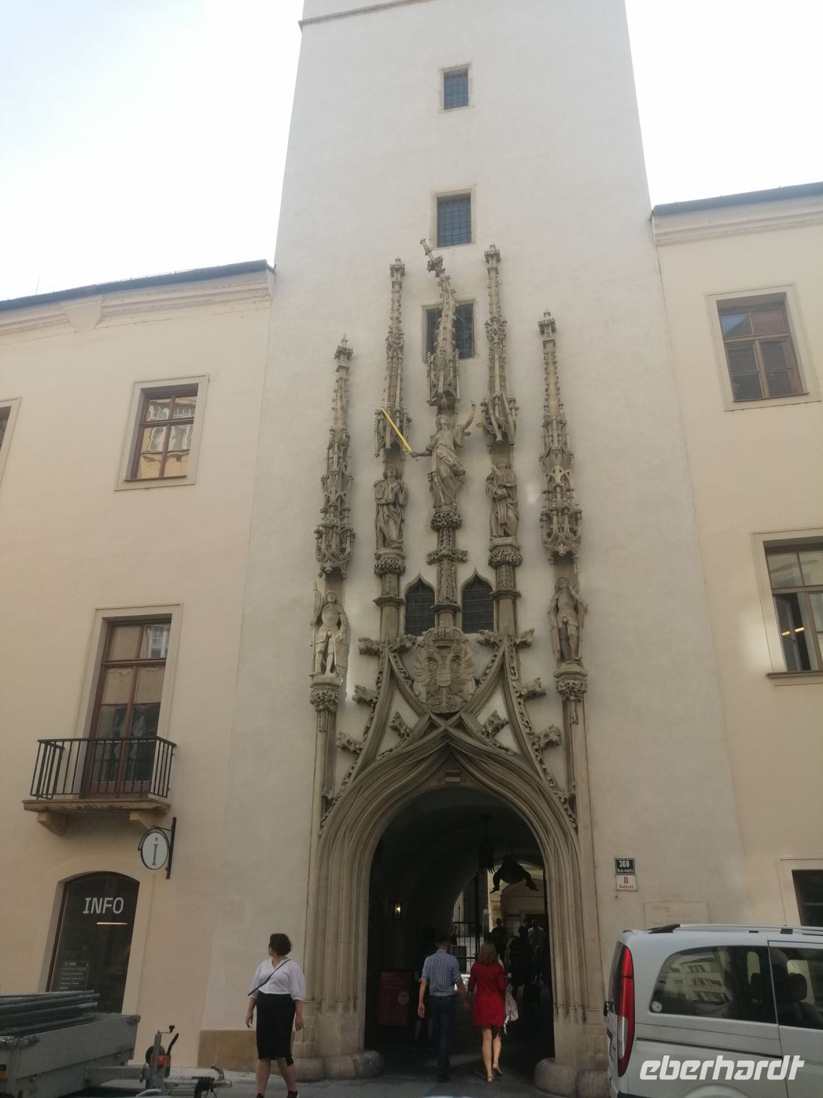 Portal in das Alte Rathaus, Brünn