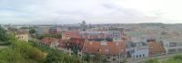 Panoramablick von der Terrasse oberhalb der Denis-Gärten, Brünn