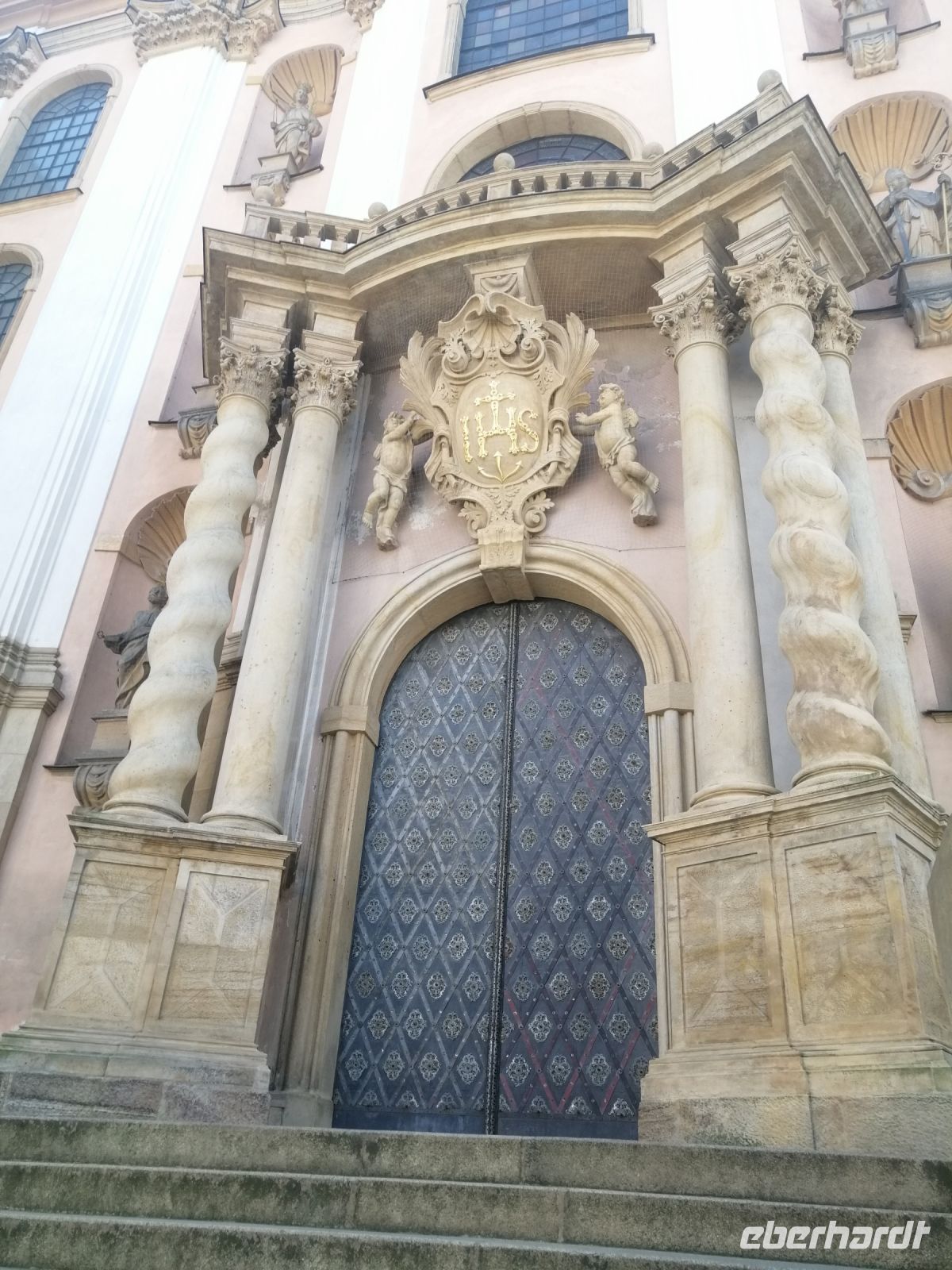 Stadtrundgang durch Olmütz, Jesuitenkirche Maria Schnee
