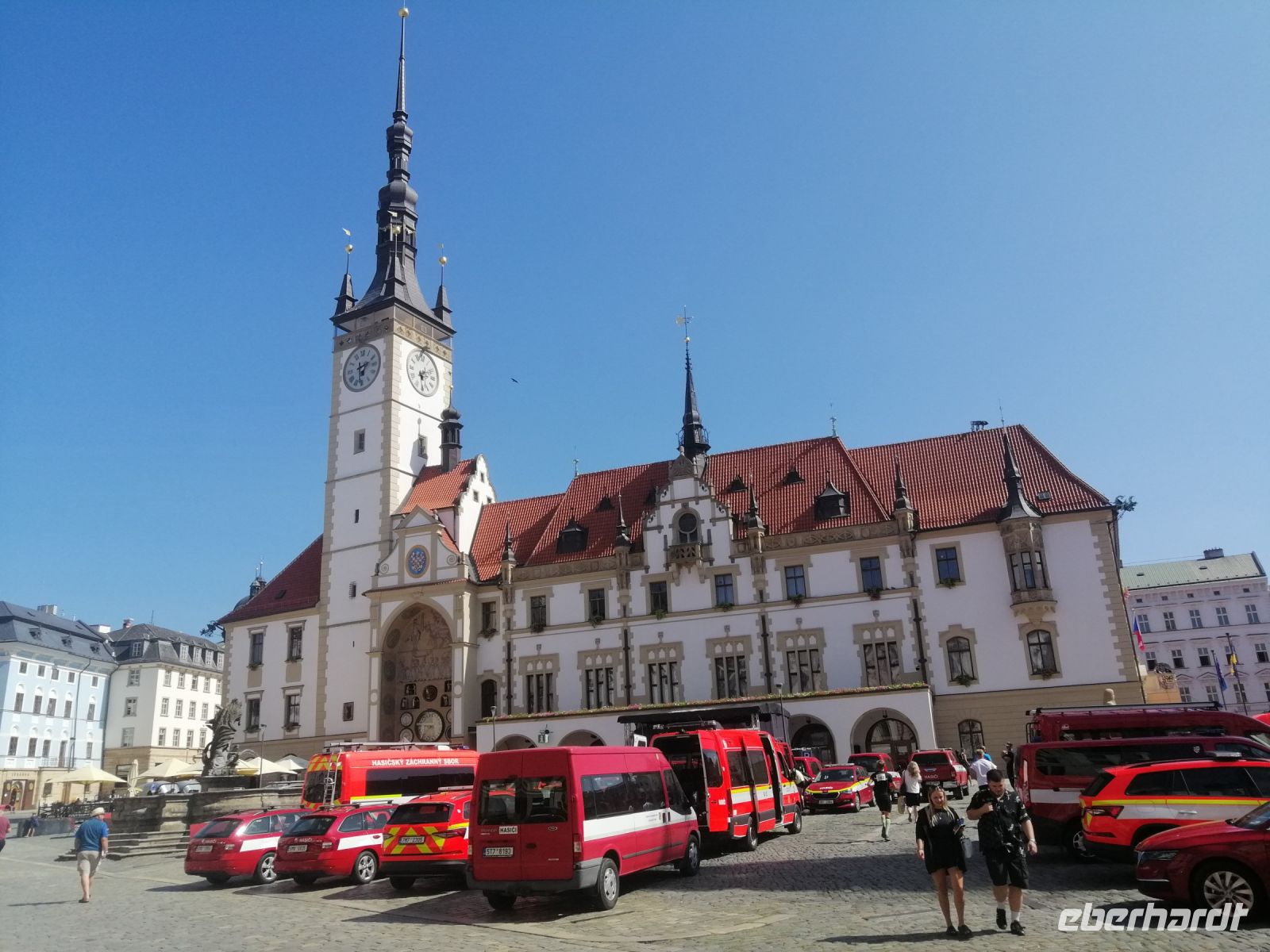 Stadtrundgang durch Olmütz, das Rathaus