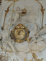 Führung durch das Schloss Kromeríž: das Segelboot als Familienzeichen der Familie Liechtenstein-Kastelkorn