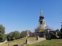 Die Mohyla míru (Friedenshügel): Denkmal, das an die Opfer der Schlacht von Austerlitz (1805) erinnert